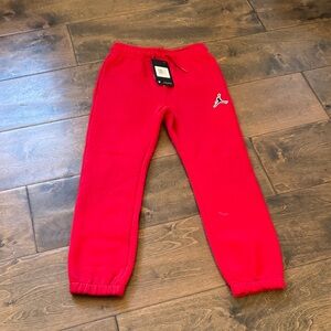 Jordan Kids Red Sweatpants